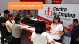 Convocatoria laboral para personas con estudios de secundaria: ¿Cuándo y dónde postular?