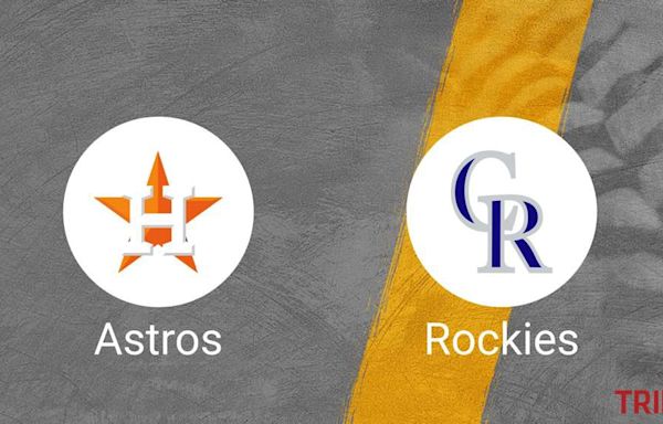 How to Pick the Astros vs. Rockies Game with Odds, Betting Line and Stats – April 27