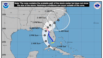 Hurricane Watch: North Florida, Big Bend on alert as tropical depression strengthens