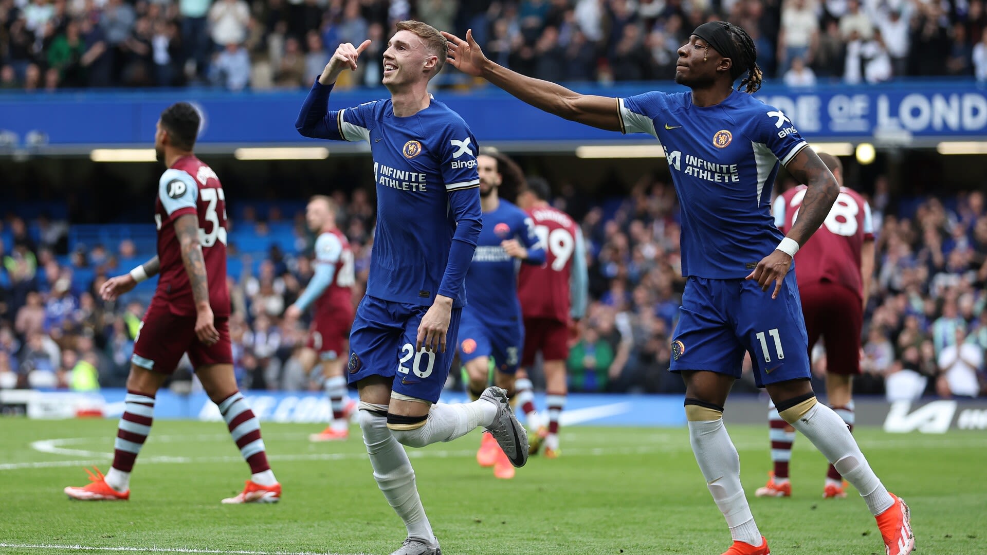 Chelsea 5-0 West Ham: Surging Blues batter Hammers