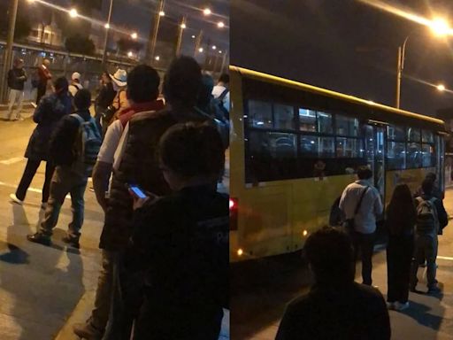 Metropolitano: usuarios reclaman en Estación Naranjal porque buses tardaron más de una hora en llegar