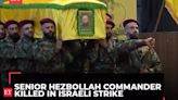 Lebanon: Funeral of senior Hezbollah commander killed in Israeli drone strike, watch!