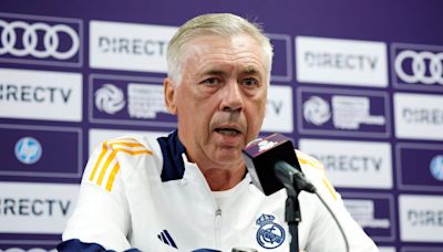 Ancelotti: “La plantilla está cerrada. Todos quieren quedarse”