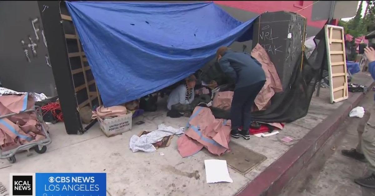 Inside Safe program provides temporary housing to 30 people living at Hollywood encampment