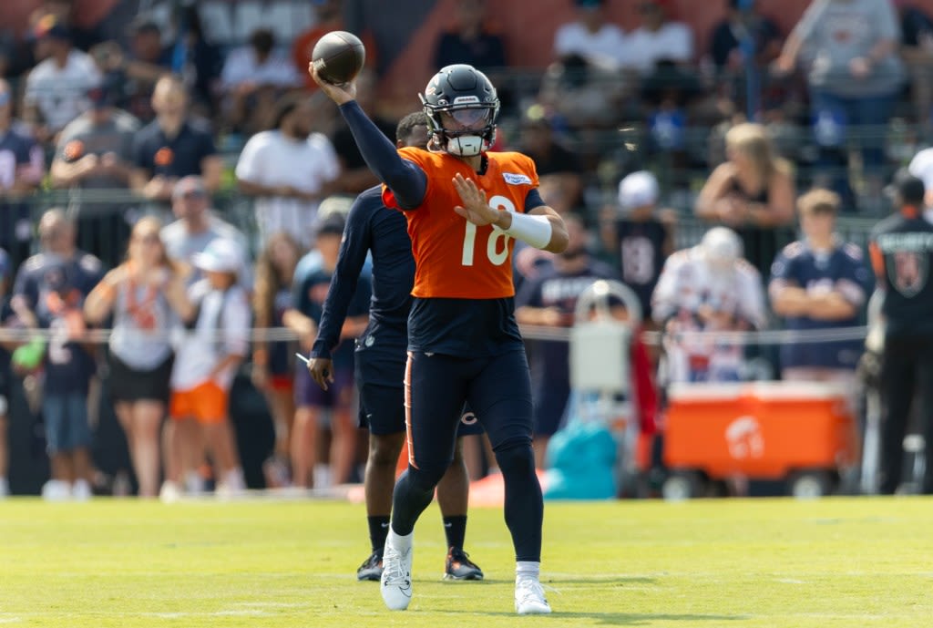 Chicago Bears starters — including QB Caleb Williams — won’t play in Thursday’s Hall of Fame Game