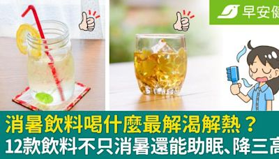 消暑飲料喝什麼最解渴解熱？12款飲料不只消暑還能助眠、降三高！