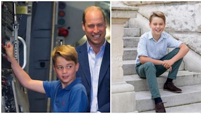 英國王室｜喬治王子11歲學揸飛機 英媒：首飛成功 威廉凱特見證