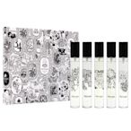 Diptyque 蒂普提克 經典淡香水禮盒 7.5ml*5入 (玫瑰之水+杜桑+影中之水+感官之水+希臘無花果)