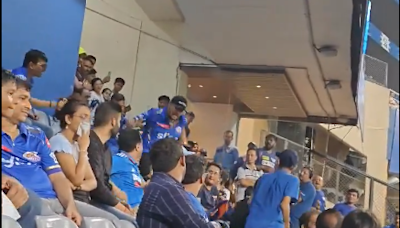 Video: Abusive MI Fan Hits Young LSG Supporter Leading To Heated Clash At Wankhede Stadium