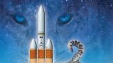 Final Delta IV Heavy launch from Cape continues art tradition with snow leopard theme.