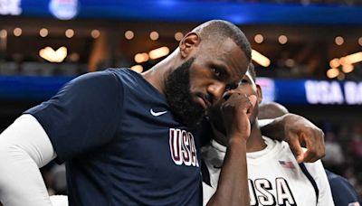 Anthony Edwards on court for closing minutes in nail-biting Team USA win over South Sudan