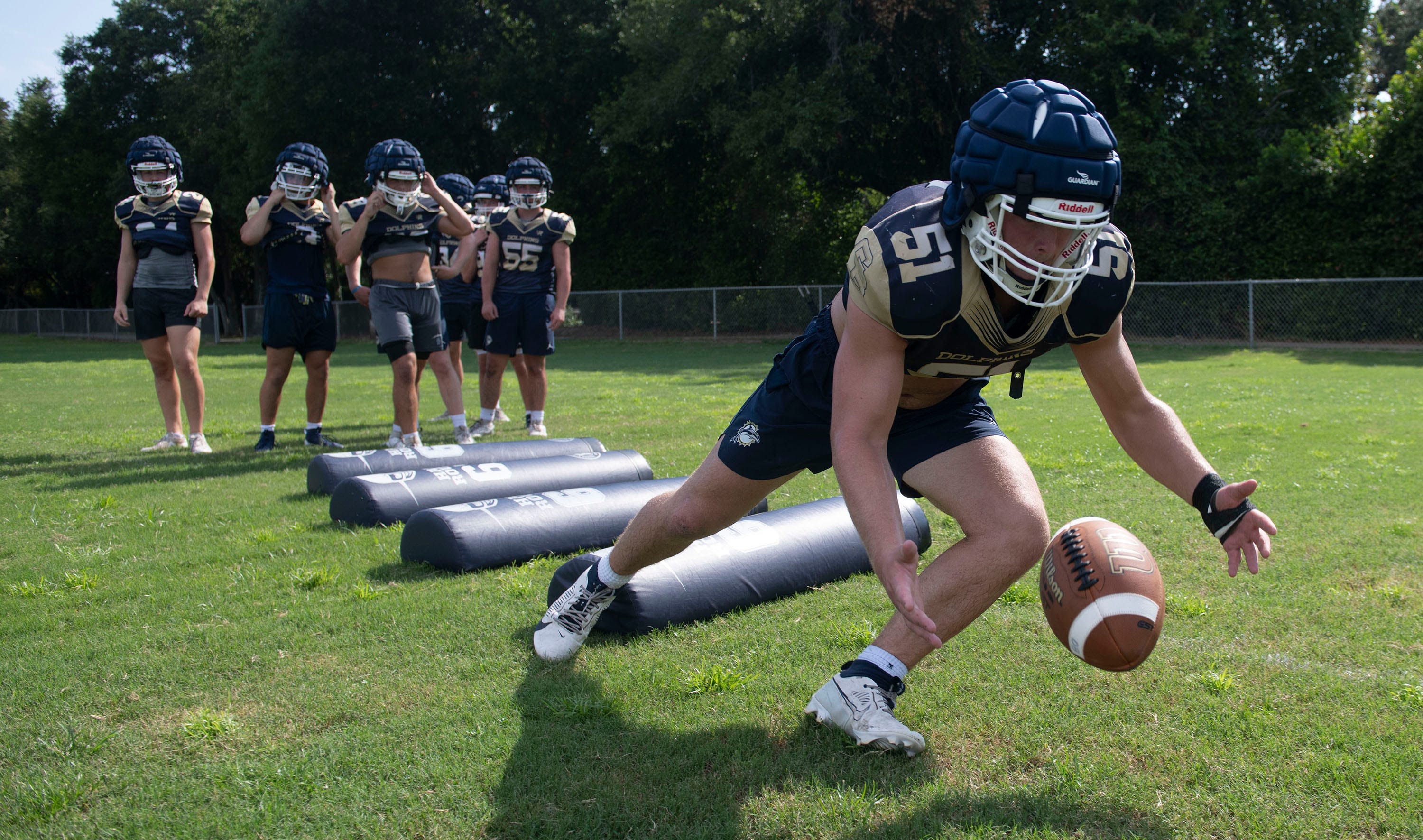 'Everything is about one team': Gulf Breeze football gearing up for 2024 season with new coach