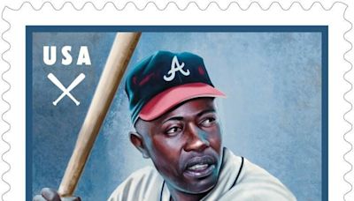 Hammering Hank Aaron to be honored with new commemorative stamp