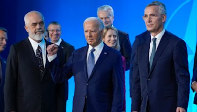 Nervous world leaders fret over what the Biden chaos means for NATO’s future