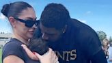 Juwan Johnson Greets Newborn Daughter on the Sidelines for First Time at Training Camp: 'Years Praying'