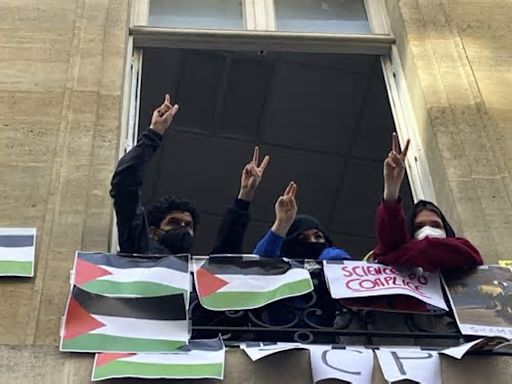 Estudiantes propalestinos ocupan un campus universitario de París