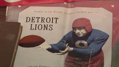 Veteran's keepsakes, including Lions souvenir, found in Farmington Hills attic