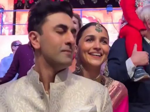 Ranbir Kapoor, Alia Bhatt, Boris Johnson Vibe To Dhol Beats At Anant-Radhika Wedding. Video Is Too Good To Miss