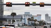 New pedestrian crossing device installed at Ormond's A1A, Rockefeller Drive intersection