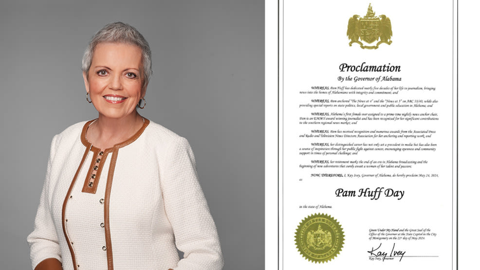 Governor proclaims May 24, 2024 Pam Huff Day