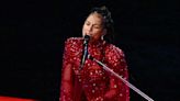 Alicia Keys Scorches in Head-to-Toe Red During Halftime Appearance with Usher at 2024 Super Bowl