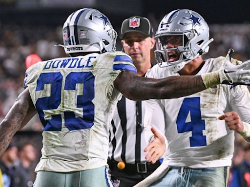 Will Rico Dowdle snap Cowboys' 19-game streak without a 100-yard rusher?