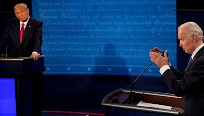 Trump y Biden aceptan debatir previo a elección