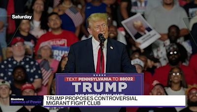 Trump Proposes Controversial Migrant Fight Club