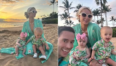 Paris Hilton And Her Kids' Twinning Hawaiian Travel Style Is As Tropically Chic As Ever