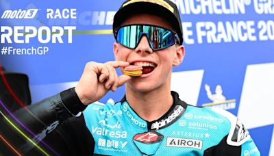 Colombo español David Alonso se impone en Gran Premio de Francia de Moto3