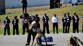 Someten a evaluaciones a 26 agentes caninos de Fuerza Civil Veracruz