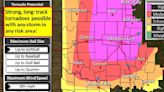 National Weather Service issues high risk of tornadoes