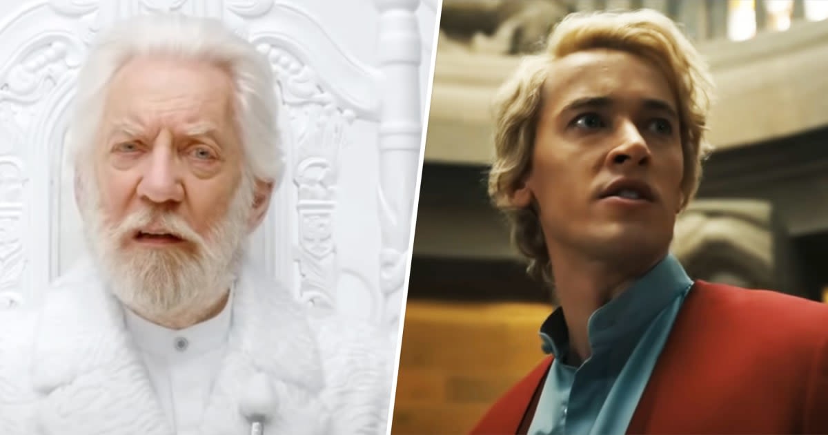 Tom Blyth says following in Donald Sutherland's 'Hunger Games' footsteps was 'honor of a lifetime'