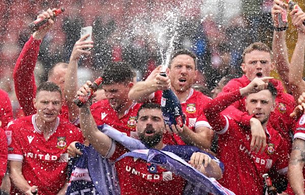 Wrexham confirm eight departures while partying in Las Vegas as Ryan Reynolds’ club prepare for League One