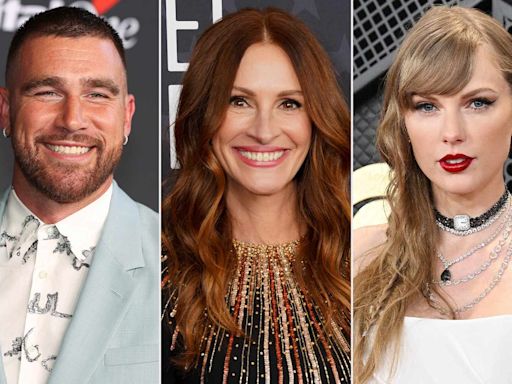 What Did Julia Roberts Say to Travis Kelce at Taylor Swift's Dublin Concert? A Lip Reader Weighs In