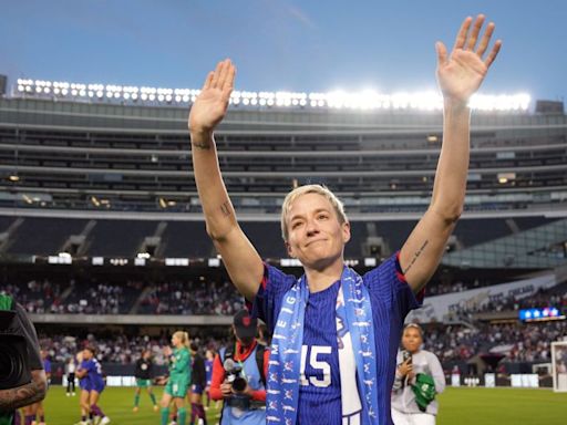 Megan Rapinoe Said an Emotional Goodbye to the US Women’s Soccer Team after Her Final Match