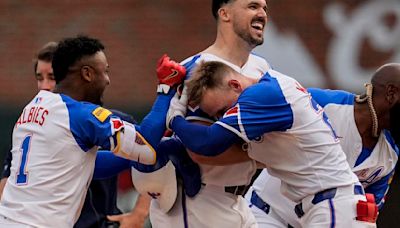 Duvall delivers walk-off single in 10th as Braves overcome strong start by Skenes, beat Pirates 2-1