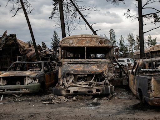 First images of Jasper after 100m high wildfire hit