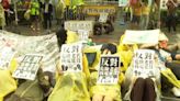 反核佔領10週年 民團再赴立院抗議核電延役修法