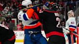 Islanders attempt to shake off meltdown, host Hurricanes for Game 3