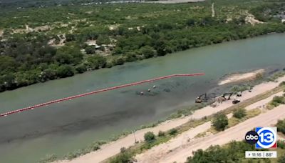 Texas' floating Rio Grande barrier can stay for now, court rules as larger legal battle persists