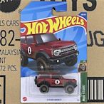 ^.^飛行屋(全新品)Hot Wheels 風火輪小汽車 合金車//福特 2021 FORD BRONCO 吉普車