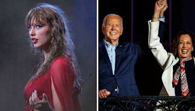 Taylor Swift's Joe Biden, Kamala Harris endorsement photo resurfaces