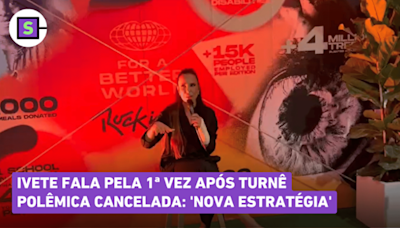 Ivete Sangalo fala 1ª vez após turnê cancelada: "Nova estratégia"