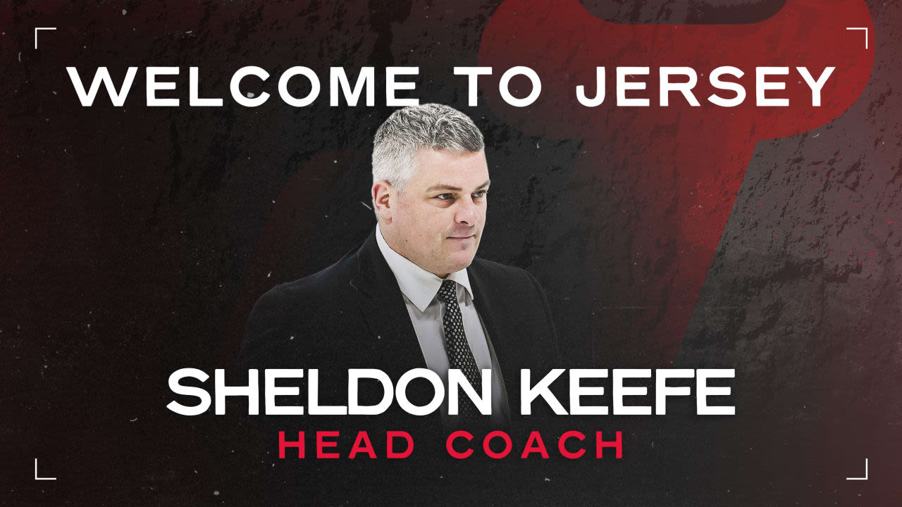 Sheldon Keefe Named Devils Head Coach | RELEASE | New Jersey Devils