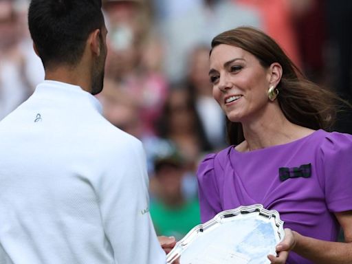 Kate Middleton Wimbledon return in 'good health' makes Novak Djokovic emotional