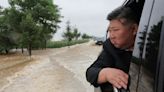 North Korea’s Kim ‘inspects’ flood response as thousands evacuated from China border region after heavy rains