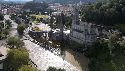 France : le sanctuaire de Lourdes frappé par des inondations