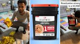'I got that for 60 bucks at Costco': Man reveals how Readywise $150 emergency food packs are a 'scam'