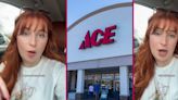 ‘Like he was trying to teach you a lesson’: Ace Hardware customer says worker was rude to her after she denied his help lifting bag of soil
